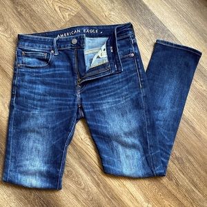 American Eagle Slim 31x32 Men’s Airflex+ Dark Wash Jeans